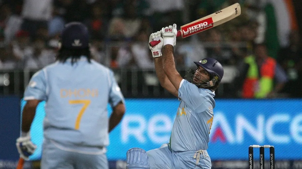 Yuvraj Singh's six-sixes in an over