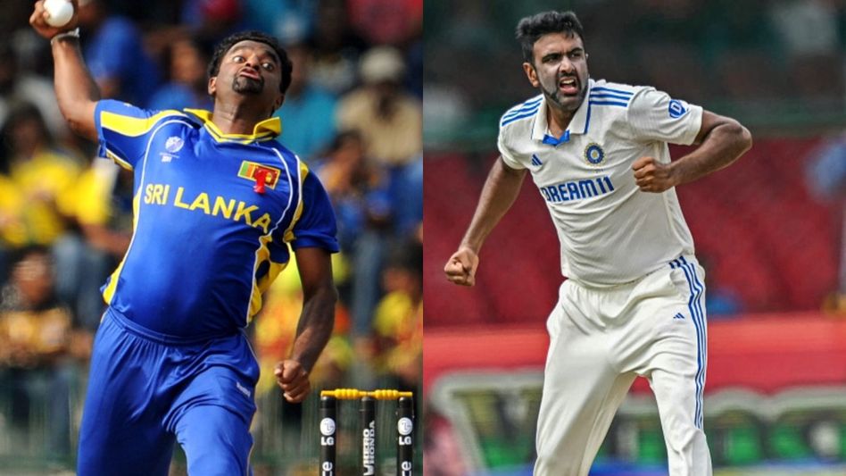 Ashwin vs Muralitharan